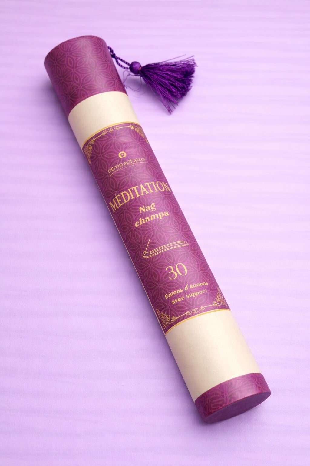 Meditation wierook bundel Nag Champa met wierook houder