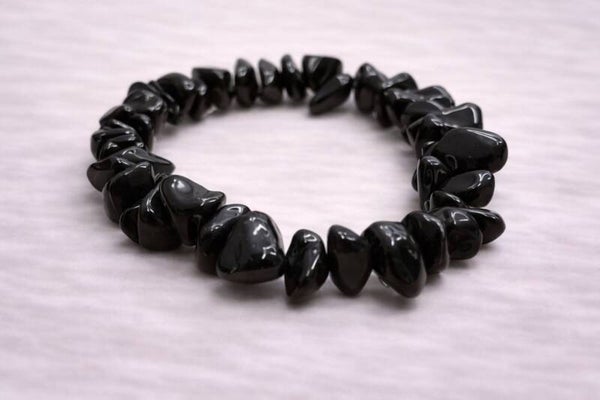 Obsidiaan armband
