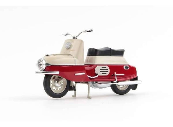 Abrex model van een CZ 175/501, dark red/cool grey, schaal 1:18.