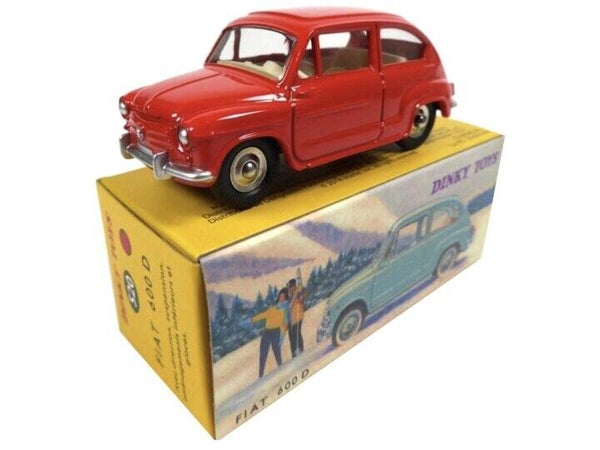 Fiat 600 D rood