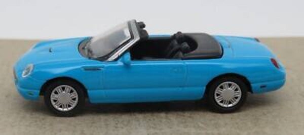 FORD Thunderbird lichtblauwe cabrio