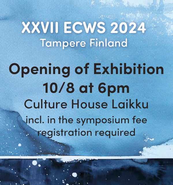 *Opening of Exhibition August 10 at 6 pm (limited)
