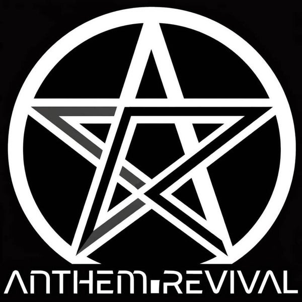 Stickers w/Anthem Revival pentagram logo