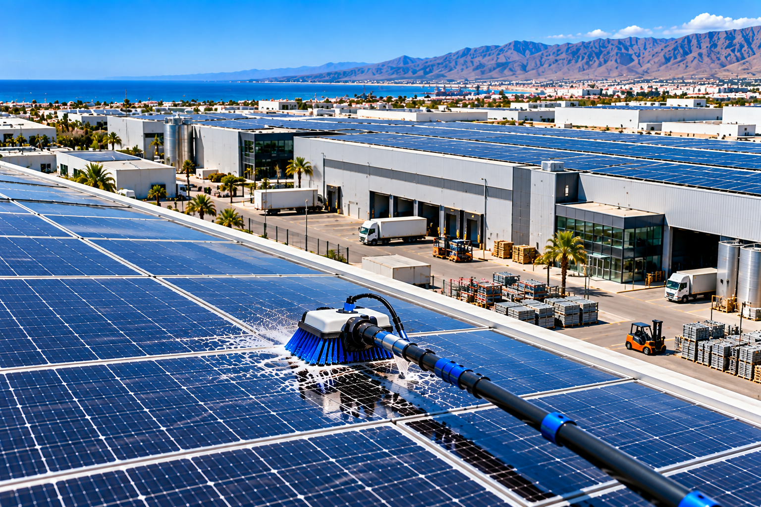 GEWERBE & INDUSTRIE PV-Anlagen auf Büro-, Gewerbe- und Industriegebäuden.