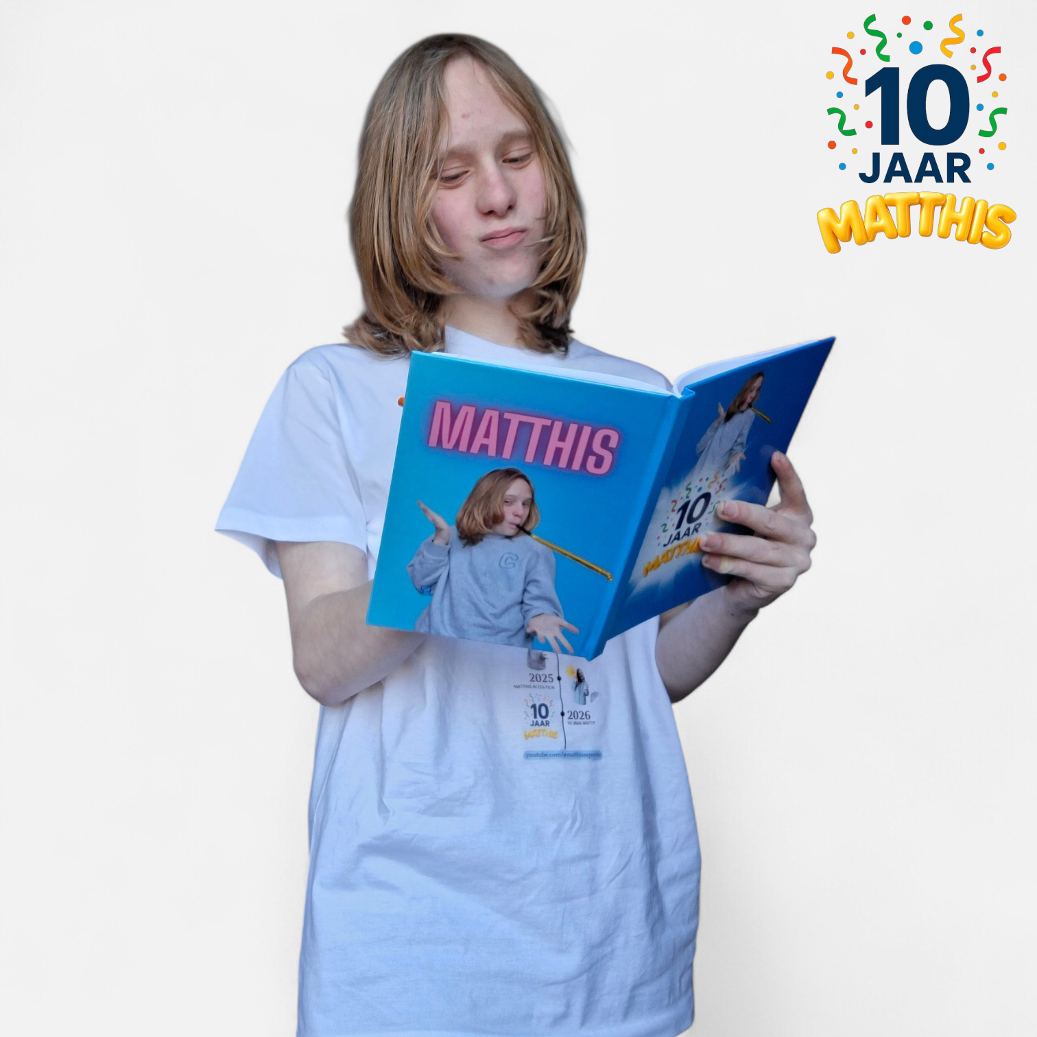 10 Jaar Matthis Notitieboek A5 (PRE-ORDER)