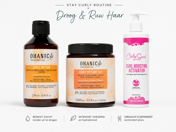Stay Curly Routine – Droog & Ruw Haar