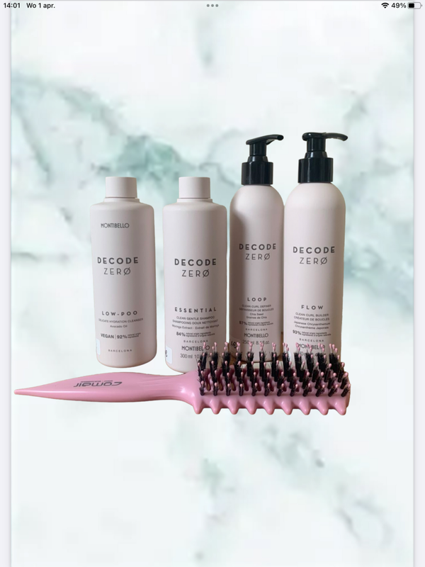 startpakket 2 decode zero curly/coily