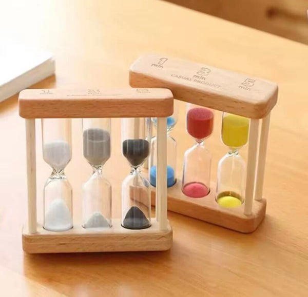 3-in-1 Thee Timer Zandloper - 1/3/5 Minuten Keuken Timer