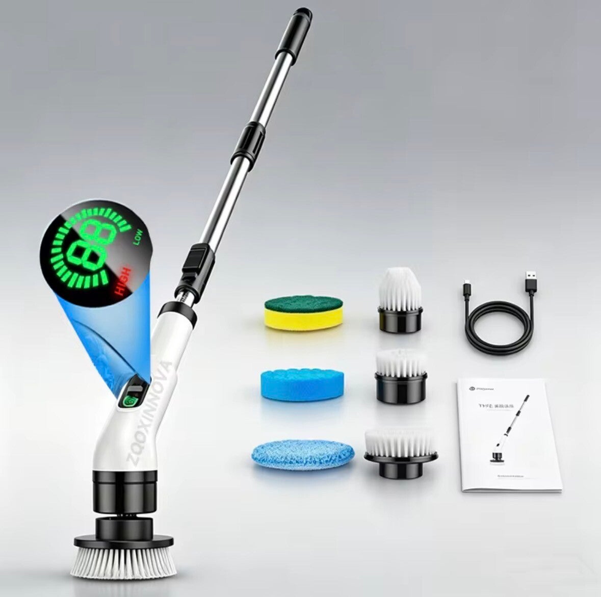 Elektrische 9-in-1 Reinigingsborstel