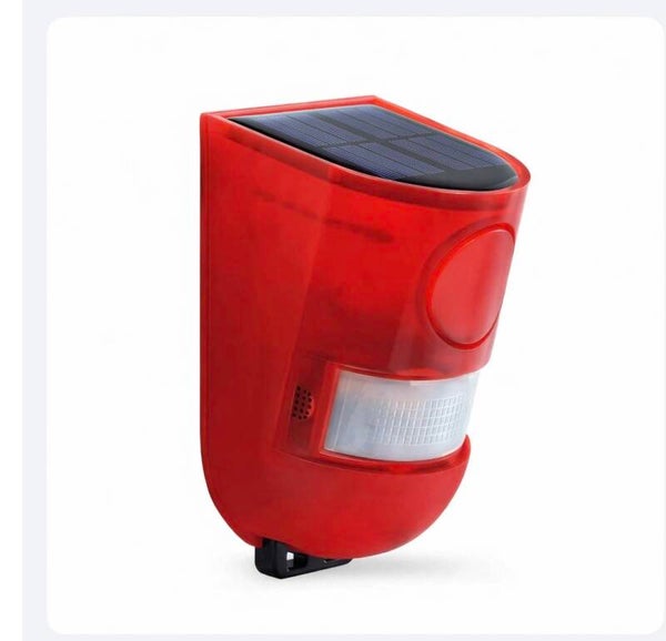 Nieuwe Zonne-Energie Infrarood Bewegingssensor Alarm - €15,60 اللي مكتوب عليه 110dB + 30 day Standby 5k+ verkocht - 4.9 sterren ⭐
