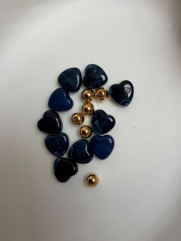 Diy armbanden set blauw