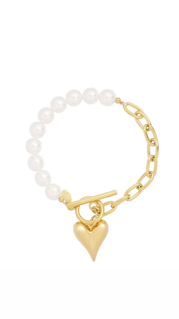 Double love armband goud