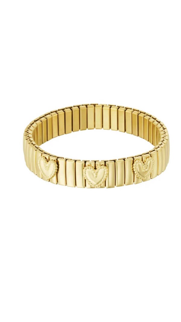 Love link bangle goud