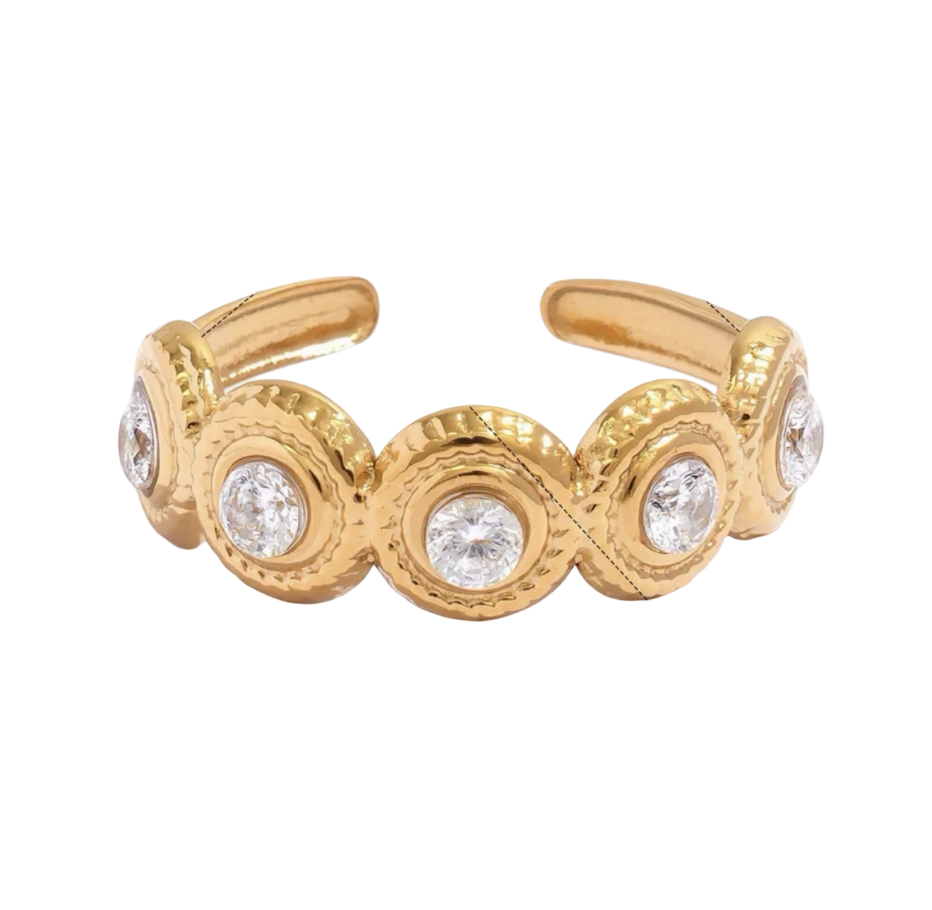 Cirkel diamant ring