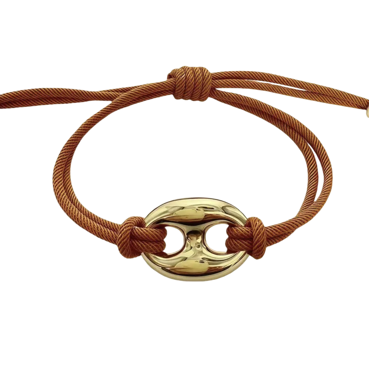 Amoura armband bruin
