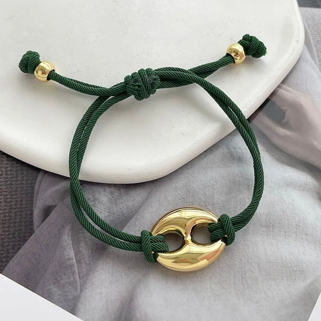Amoura armband groen