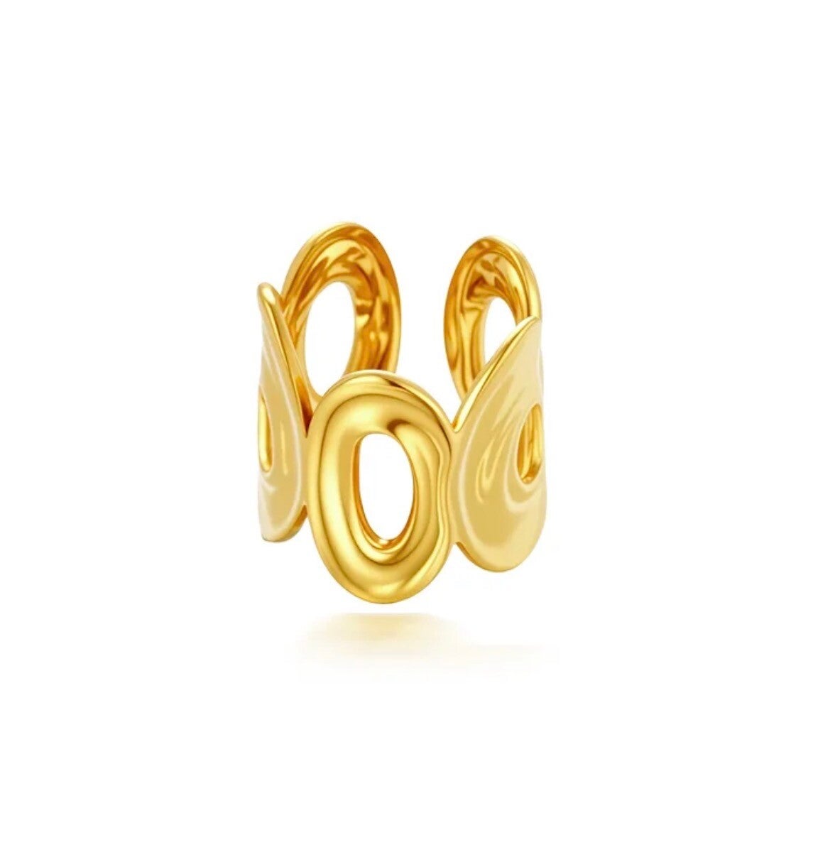 Open cirkel ear cuff