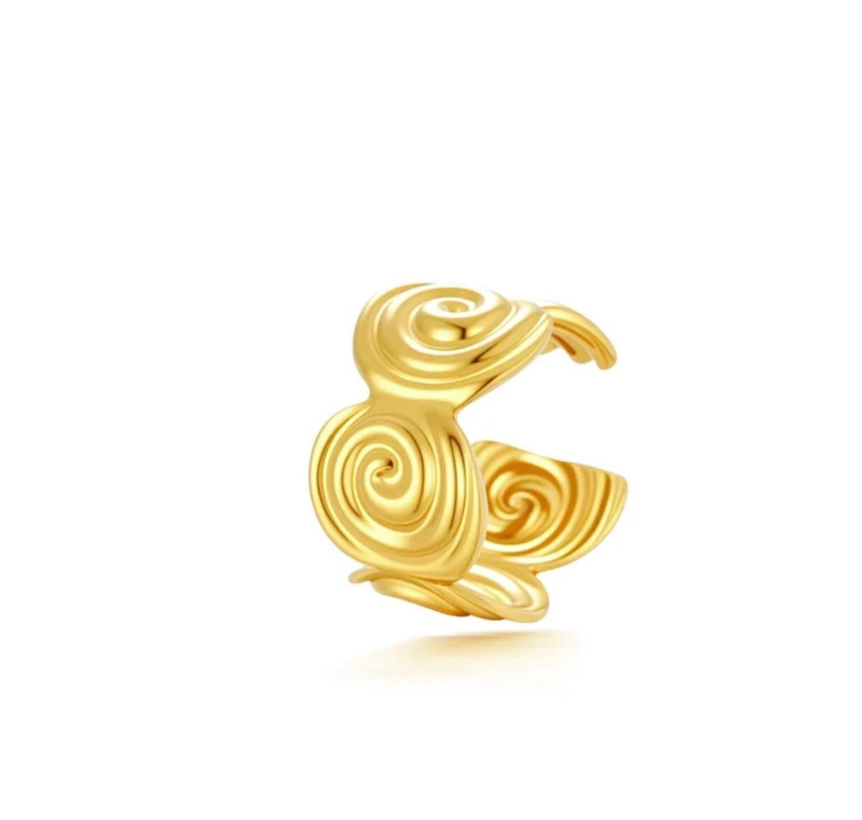 Rondjes earcuff