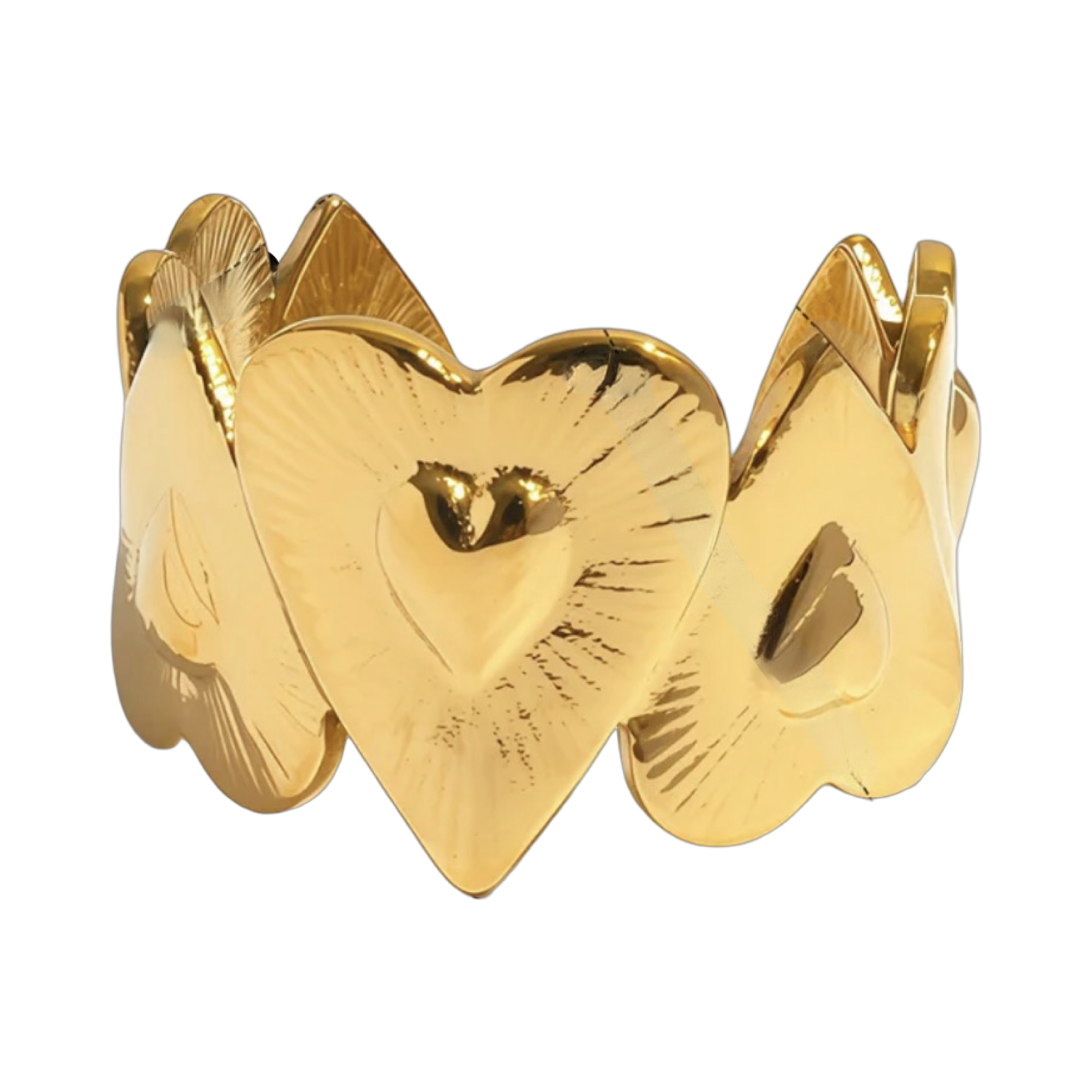 Endless love ring goud