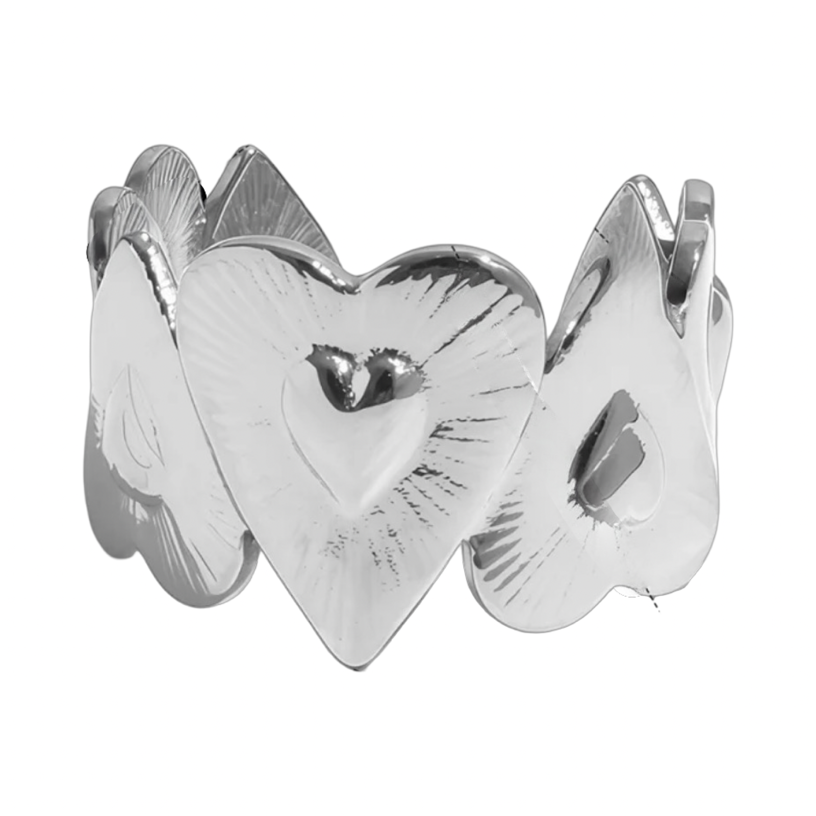 Endless love ring zilver