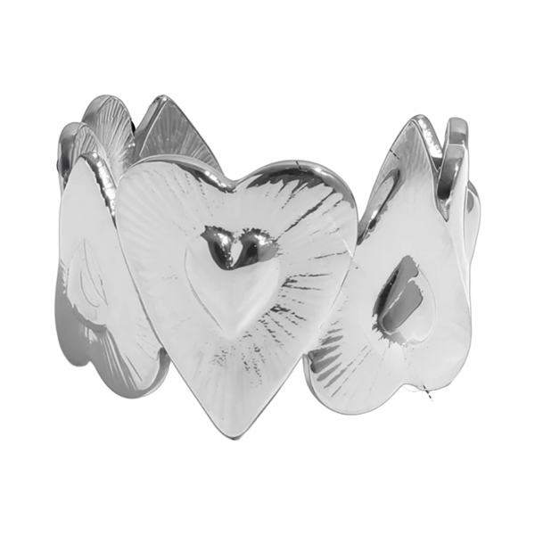 Endless love ring zilver