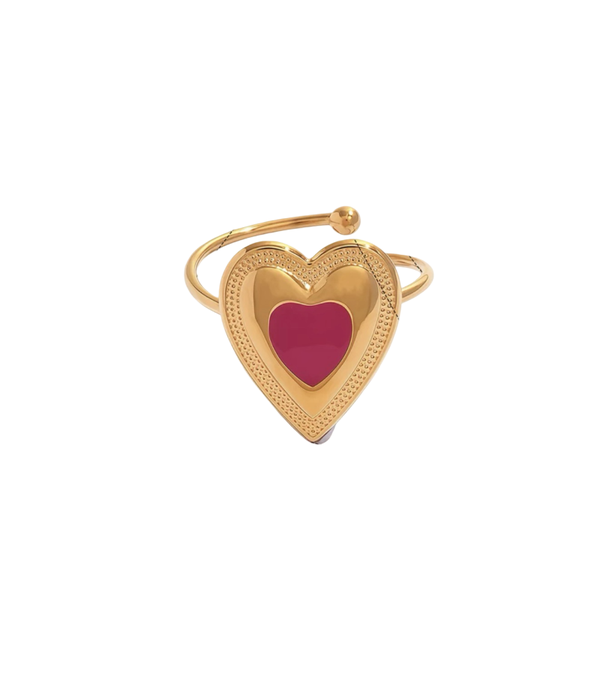 Pink love ring