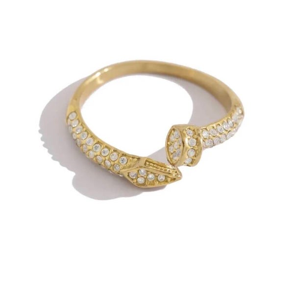 Diamant spijker ring