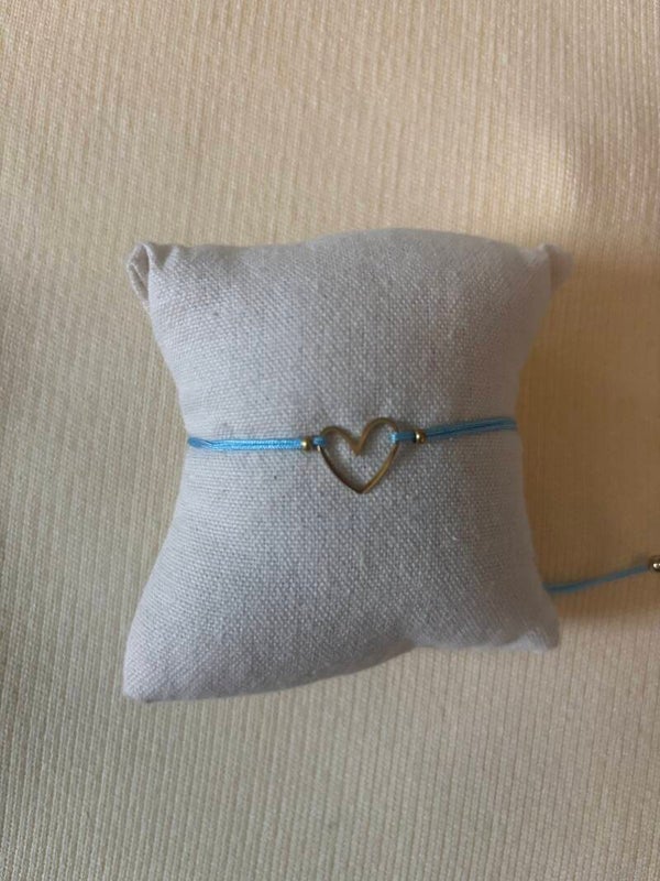 Blauwe armband