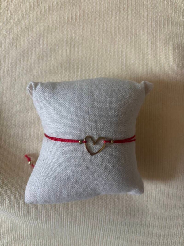 Rode armband