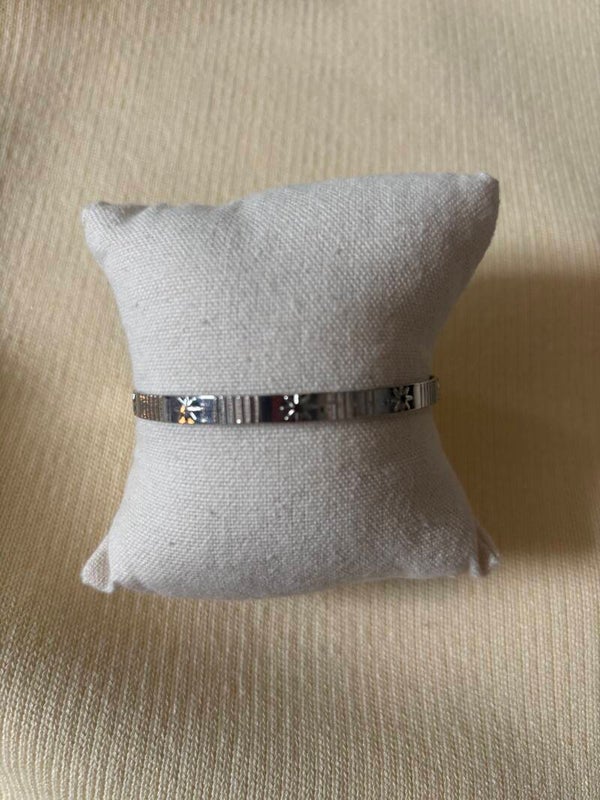 Star bangle zilver