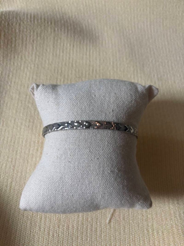 Love bangle zilver