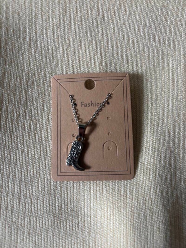 Cowboy ketting zilver