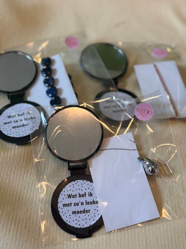 Moeder cadeauset zwart