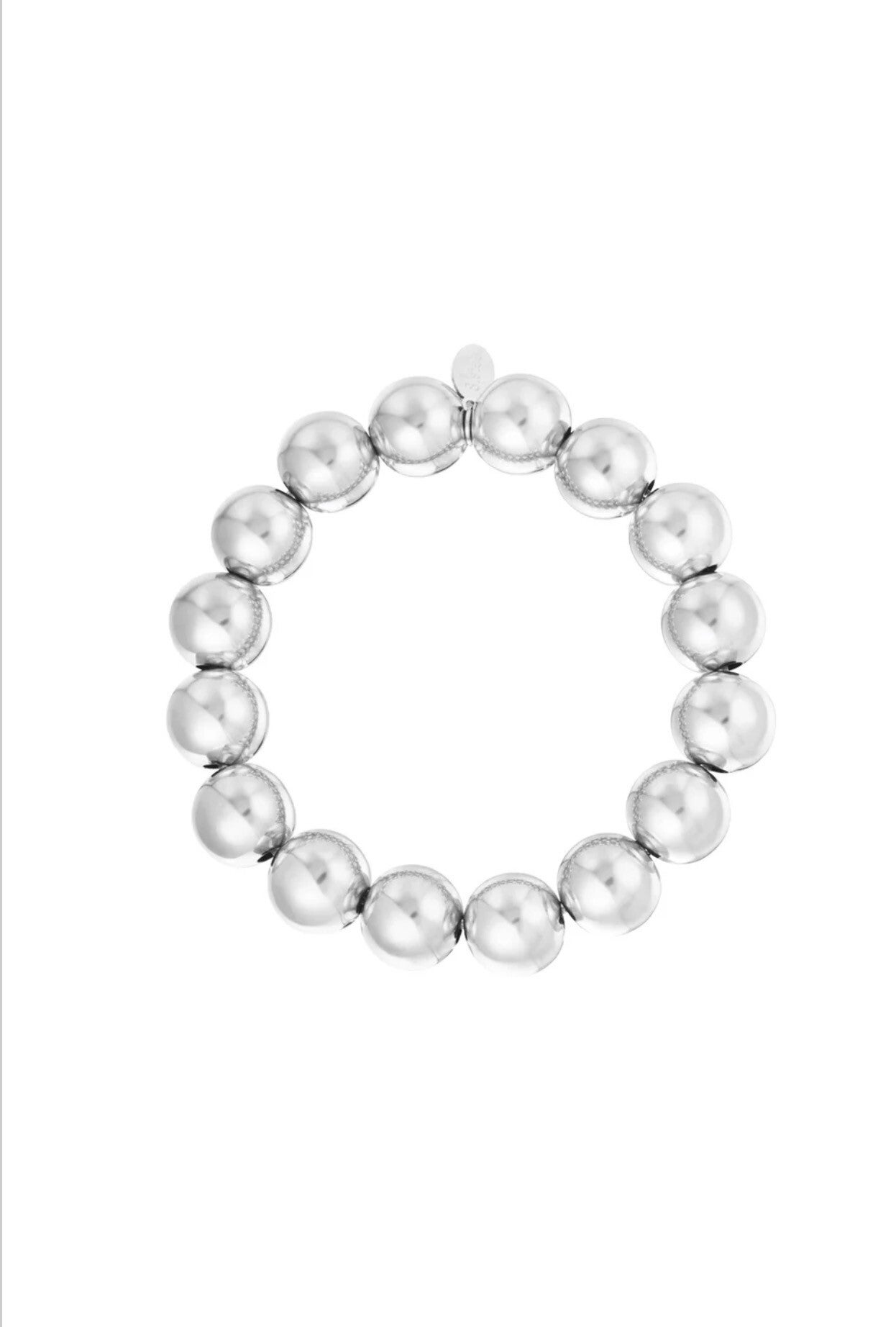 Bubbel armband zilver