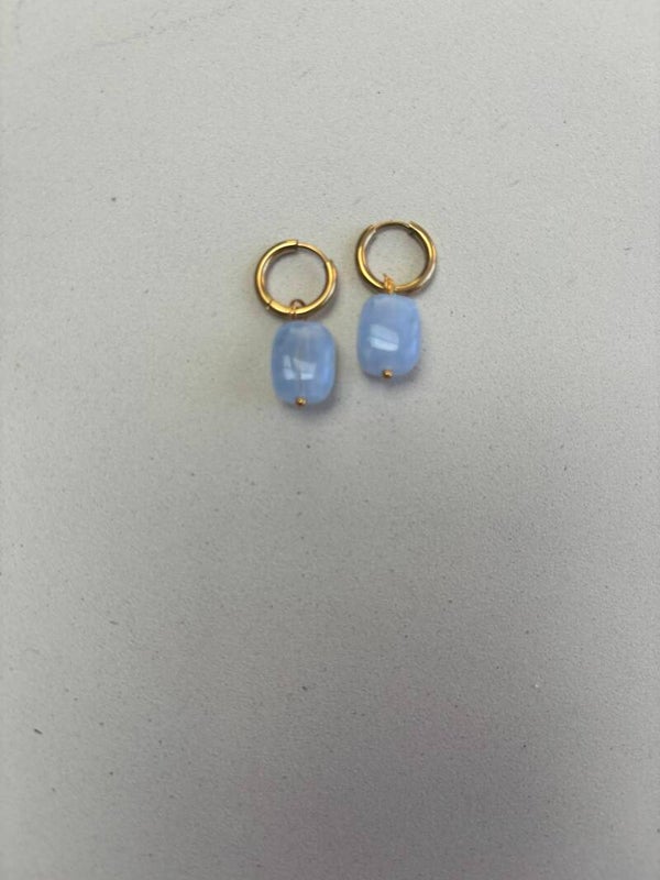 Senna oorbellen blauw