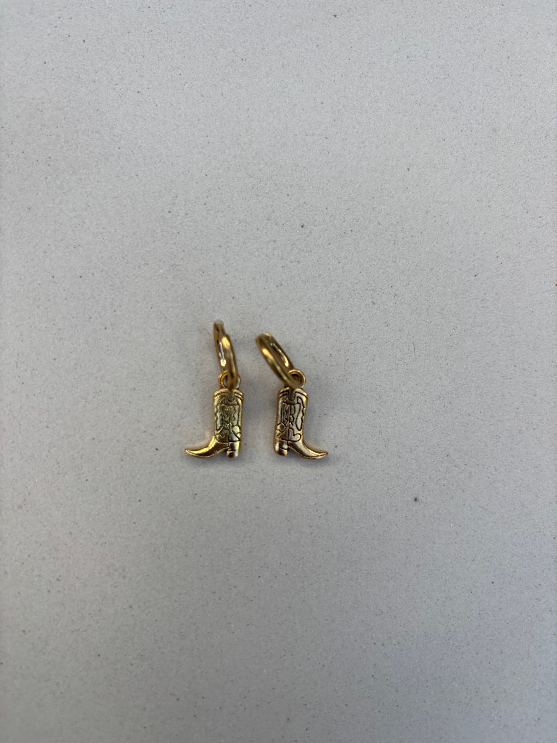 Cowboy laarsjes goud en zilver