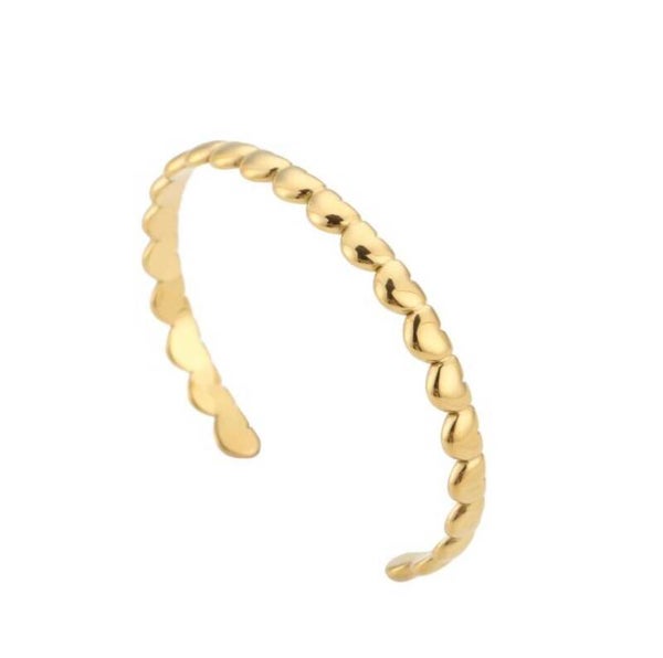Love bangle goud