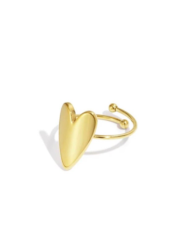 Flat love ring