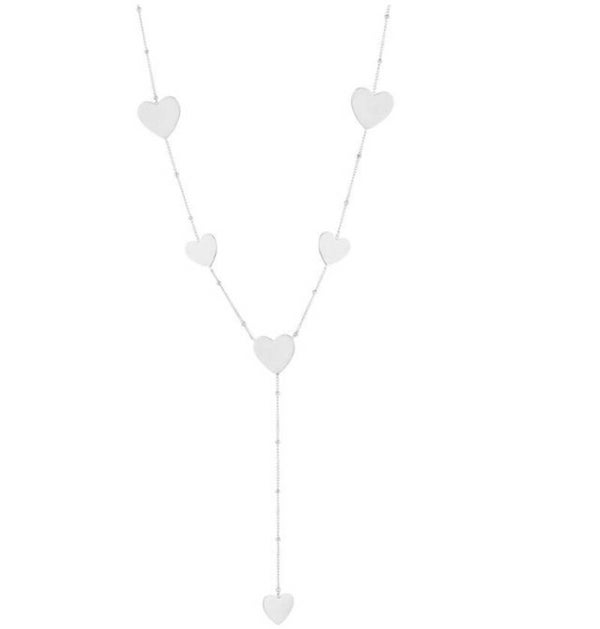 Sofia love ketting zilver