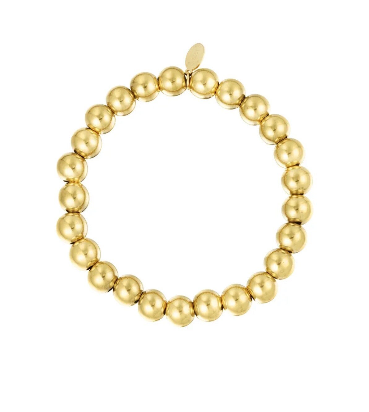 Bubbel armband goud