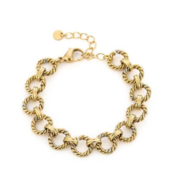 Nena armband goud
