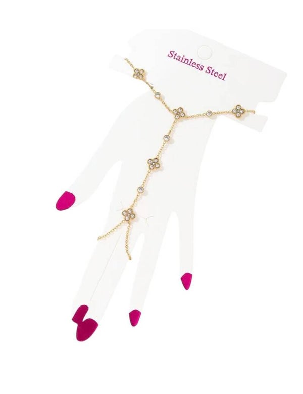 Luxe klaver hand chain