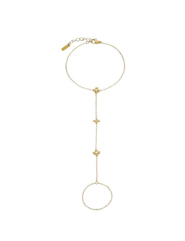Luxe star hand chain