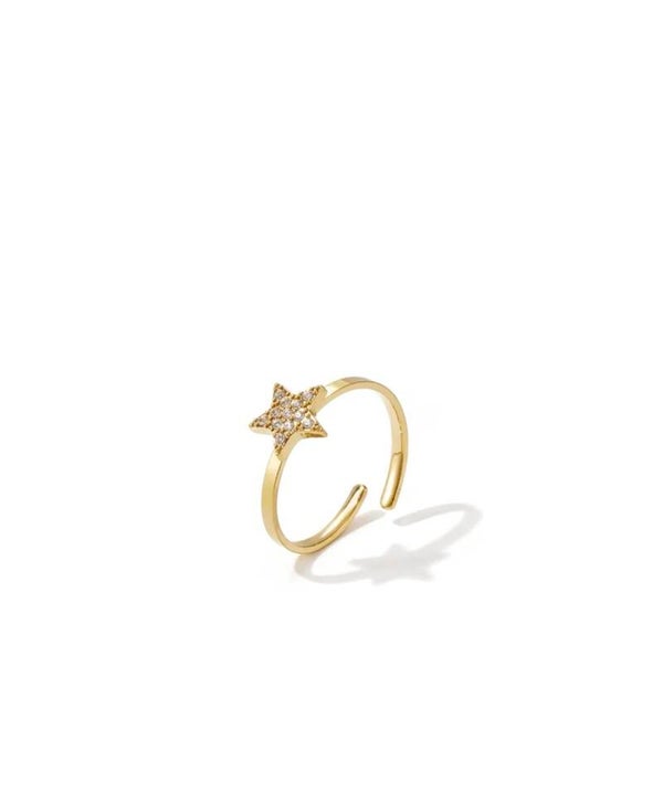 Sparkeling star ring