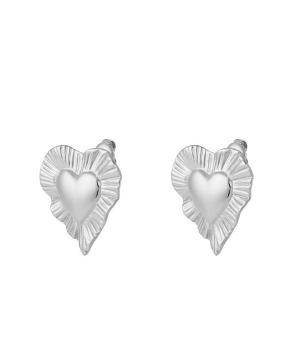 Big love studs zilver