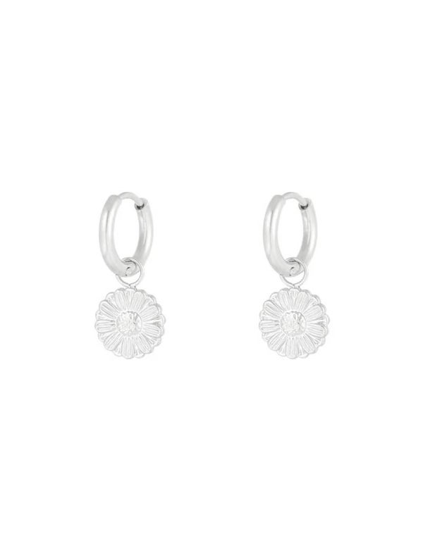 Mini flower zilver