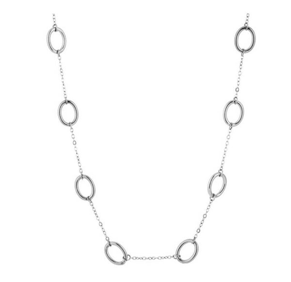 Aora ketting zilver