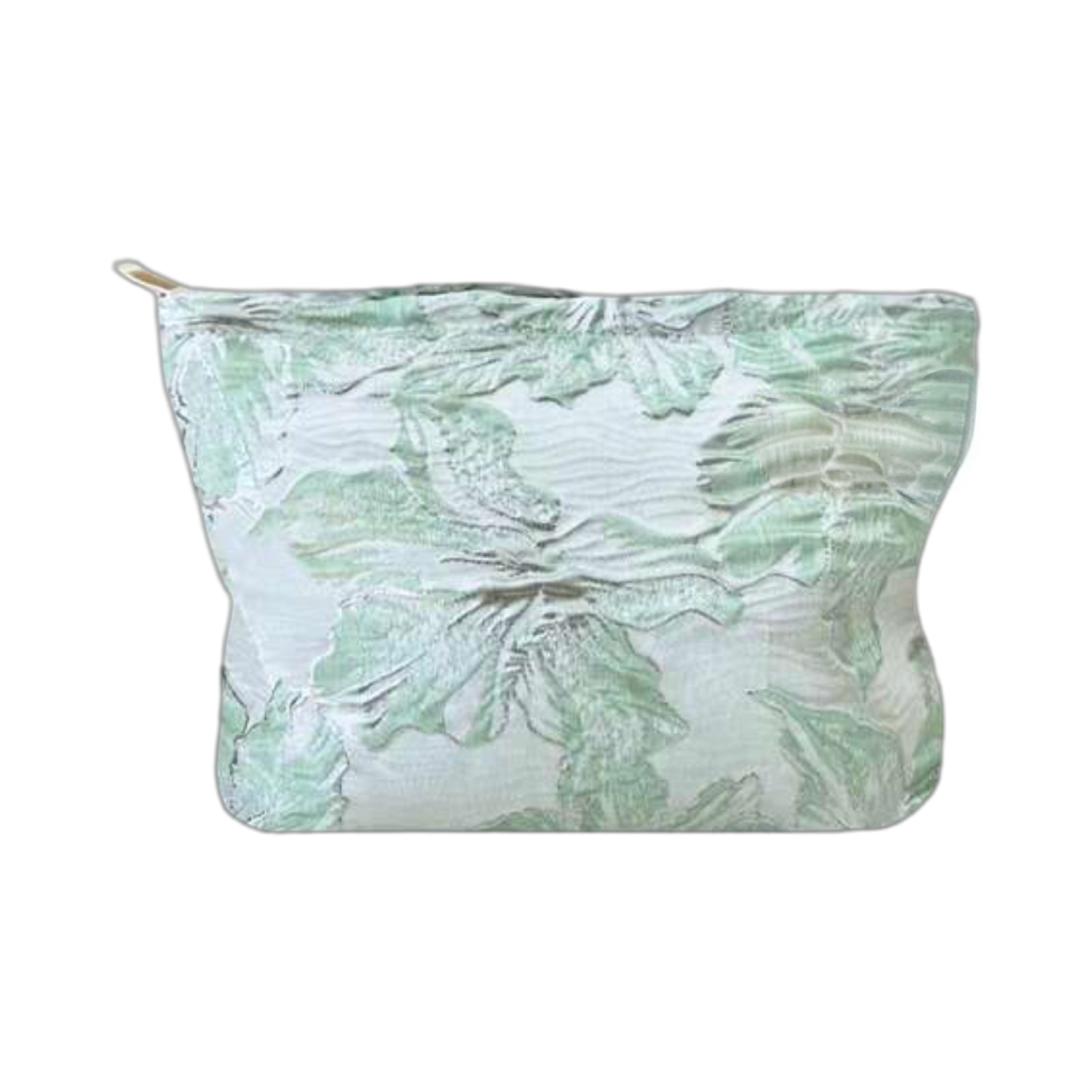 Mint groene flower toilettas