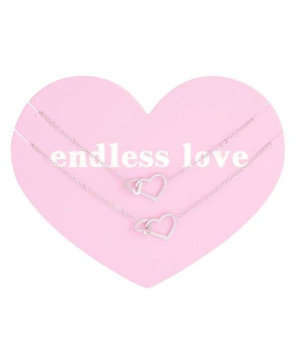 Eternal love set zilver