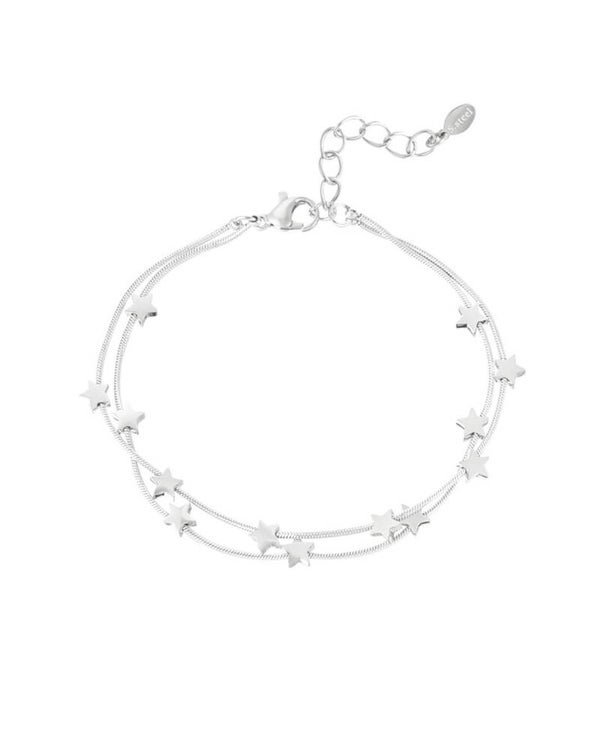 Cath the stars armband zilver